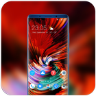 Icona Theme for Mi 8 SE abstract colorful rotate ios12