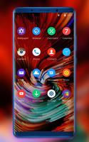 Theme for Mi 8 SE abstract colorful rotate ios12 截图 1