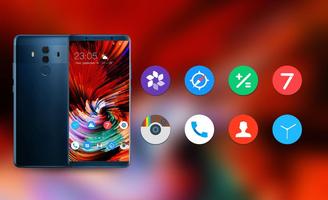 Theme for Mi 8 SE abstract colorful rotate ios12 截图 3