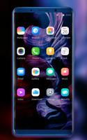 Theme for Mi 8 SE cool mountain art wallpaper screenshot 1