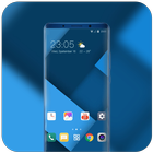 Theme for Oppo R17 Pro simple speacial wallpaper آئیکن