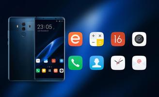 Theme for Oppo Realme 2 blue real wallpaper captura de pantalla 3