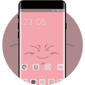 Cute Theme Buu Face Illustration Wallpaper For Android Apk Download - buu face roblox
