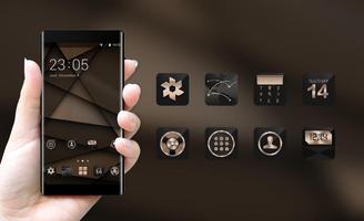 Abstract theme Brown design business wallpaper スクリーンショット 3