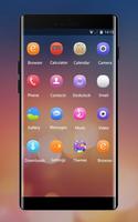 Abstract theme for HTC U11 business wallpaper screenshot 1