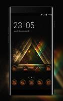 Abstract theme ac07 wallpaper triangle art پوسٹر