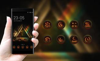 برنامه‌نما Abstract theme ac07 wallpaper triangle art عکس از صفحه