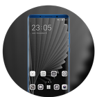 Theme for OnePlus H20S black sector wallpaper icono
