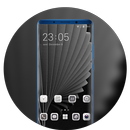 Theme for OnePlus H20S black sector wallpaper aplikacja