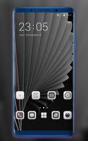 Theme for OnePlus H20S black sector wallpaper Affiche