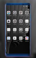 Theme for OnePlus H20S black sector wallpaper تصوير الشاشة 1