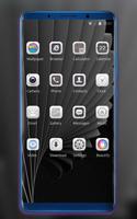 Theme for OnePlus H20S black sector wallpaper captura de pantalla 1