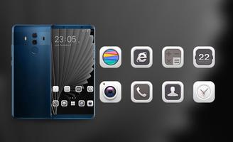 Theme for OnePlus H20S black sector wallpaper captura de pantalla 3