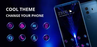 Cool waves theme | Wallpaper for Vivo z3i