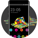 Theme for Asus zenfone max abstract cube wallpaper APK