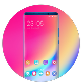 Theme for Elephone A4 Pro color simple wallpaper آئیکن