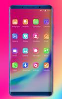Theme for Elephone A4 Pro color simple wallpaper اسکرین شاٹ 1