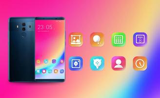 Theme for Elephone A4 Pro color simple wallpaper اسکرین شاٹ 3