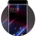 Theme for Xperia Xz3 neon light biểu tượng