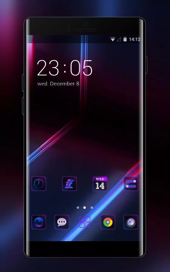 Theme For Xperia Xz3 Neon Light Apk For Android Download