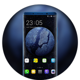 Theme for OPPO realme 2 earth galaxy wallpaper-icoon