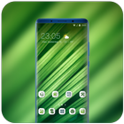 Theme for Nokia X Phone green grass wallpaper ikona