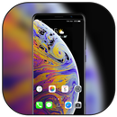 Theme for Phone XR OS MAX concept colorful earth APK