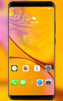 پوستر Phone XS Theme for yellow shining