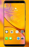 Phone XS Theme for yellow shining Affiche
