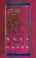 Abstract love red Theme for Nokia X6 wallpaper Cartaz