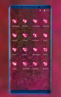 Abstract love red Theme for Nokia X6 wallpaper ảnh chụp màn hình 1