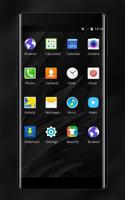matte black theme for Samsung Galaxy A5 HD اسکرین شاٹ 1
