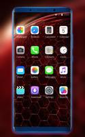 Theme for Mi Redmi Phone xs max abstract tech syot layar 1
