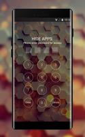 Abstract theme honey hexagon digital pattern скриншот 2