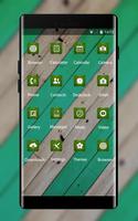 Abstract theme vm06 stripe green wood pattern screenshot 1