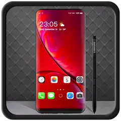 Theme for  IPhone XS/XR  Red IOS abstract concept APK Herunterladen