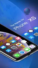 Скачать Theme for IPhone XS IOS12 planet concept machine APK