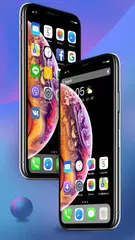 Скачать Theme for IPhone XS IOS12 planet concept machine APK