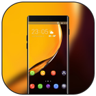 Theme for Elephone A4 Pro yellow smooth wallpaper আইকন