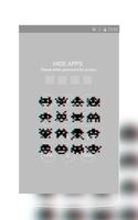 Pixel Pop Art Theme:Black&White Space Invaders screenshot 2