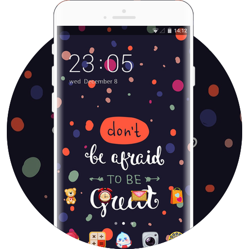 Comic Theme for Oppo f3/f3 Cute Cartoon wallpaper