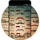 Mustache Stylish Theme for Sexy Guys Hipster APK