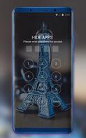 Theme for presents paris tower model wallpaper ảnh chụp màn hình 2