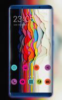 Theme for asus zenfone max pro M1 color wallpaper الملصق