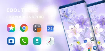 Theme for asus zenfone max pro M1 retro style