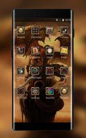 Theme for beast dragon warrior wallpaper capture d'écran 1