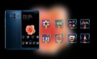 Theme for beautiful champagne rose wallpaper 截图 3