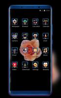 Theme for beautiful champagne rose wallpaper 截图 1