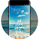 Beach Live Wallpaper Blue Sea Theme APK