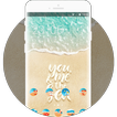 Summer Beach Live Wallpaper for  Samsung Galaxy